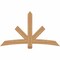 Ekena Millwork Alberta Smooth Timber Gable Bracket, Western Red Cedar, 72"W x 42"H x 1 1/2"D x 5 1/2"F, 14/12 Pitch GBW072X42X0206ALB00SWR - alternate 1